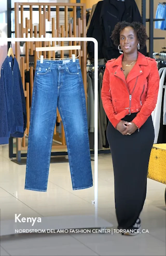 AG Alexxis Vintage High Waist Straight Jeans Nordstromrack