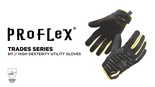 Get Maximum Feel and Grip with ProFlex 811 High Dexterity Utility Gloves