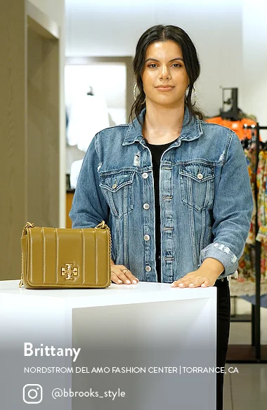 Kira Raffia Stripe Chain Shoulder Bag: Women's Designer Shoulder