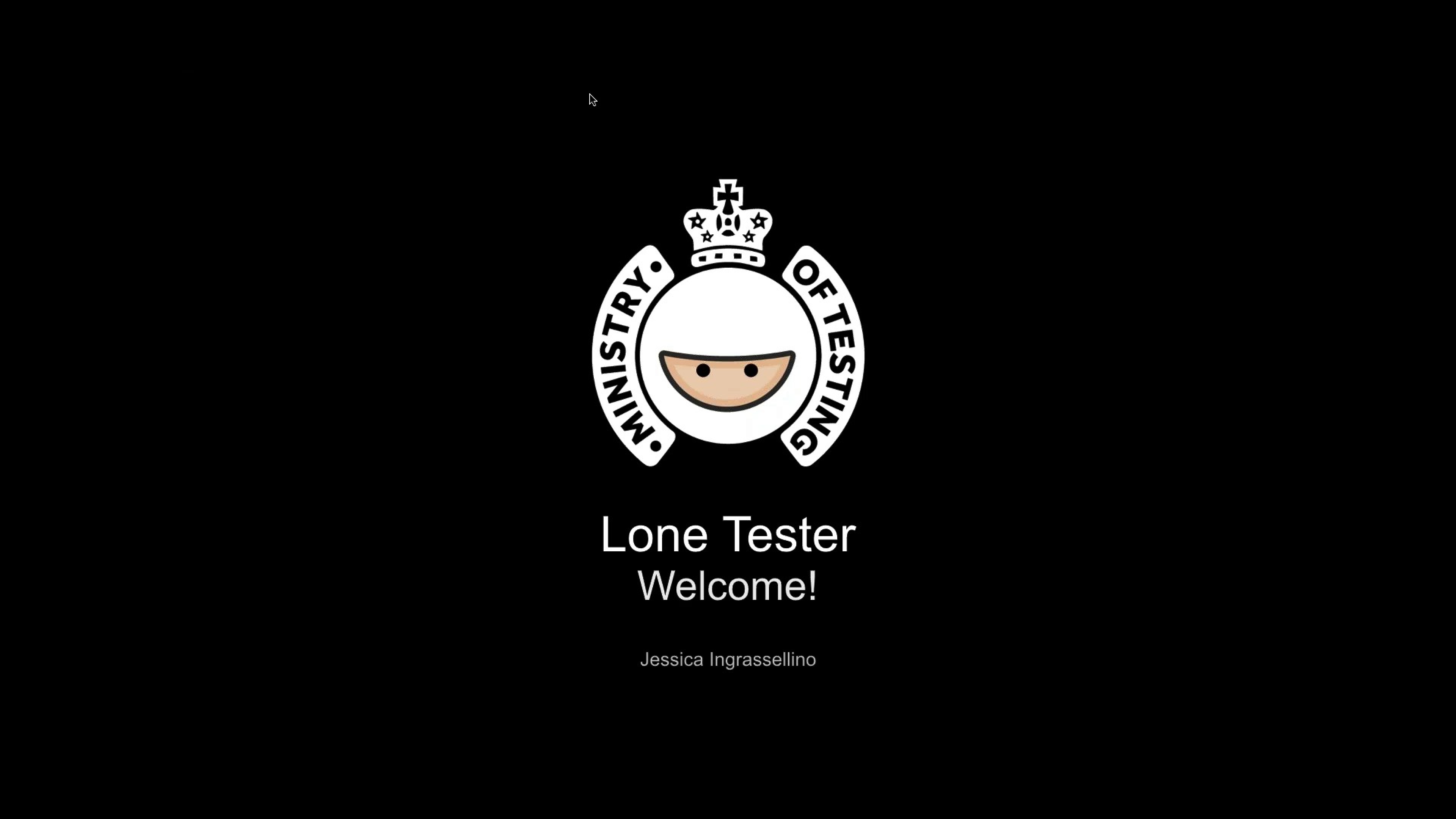 The Lone Tester with Jess Ingrassellino