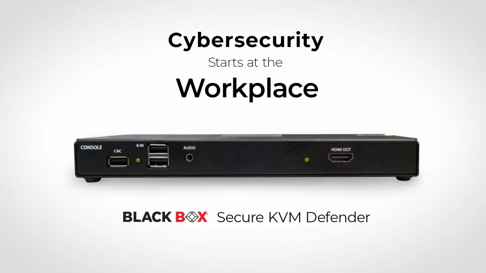 Secure KVM Defender Explained (4K) | Black Box®