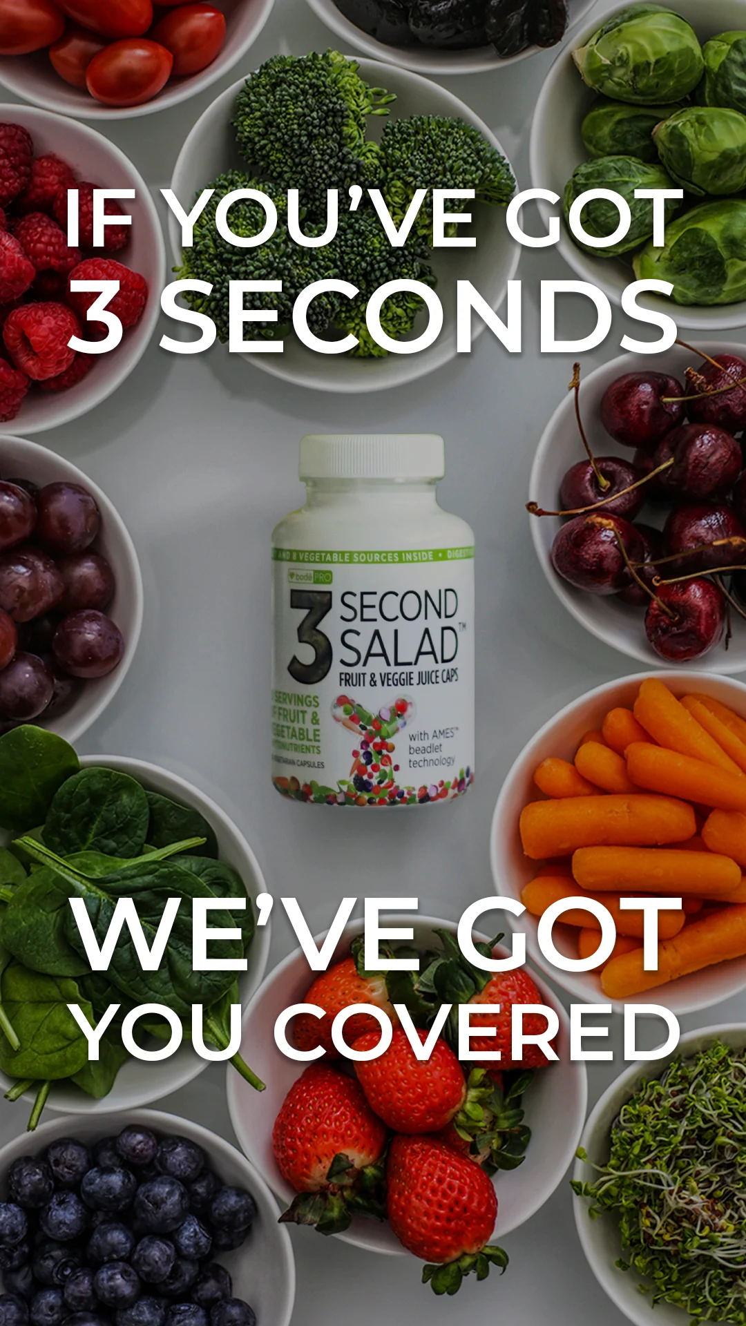 ボディプロ　スリーセカンドサラダ4個 楽天市場】期限:180日以上 bode pro ボディプロ 3 second salad