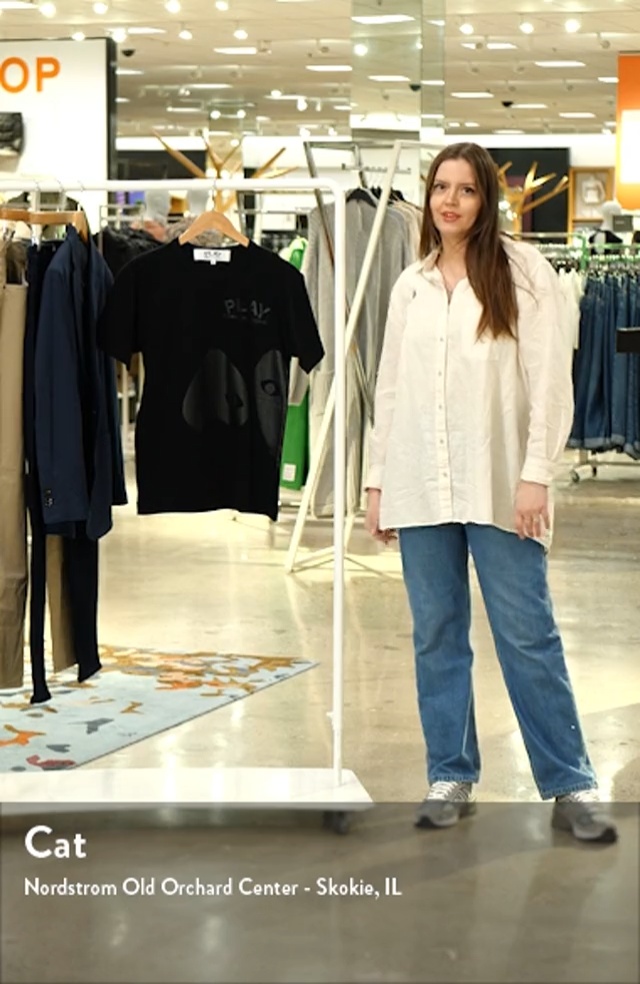 Comme des Garçons PLAY Double Heart Graphic Tee | Nordstrom