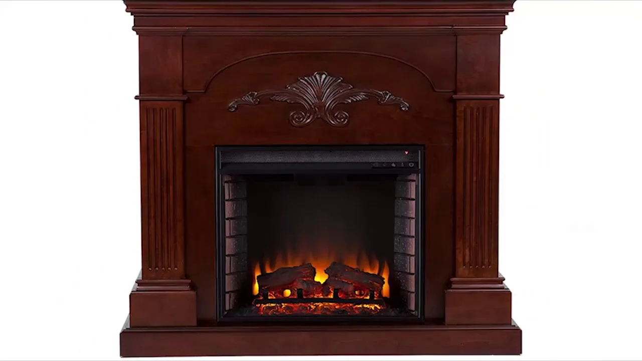 Southern Enterprises Sicilian Harvest Electric Fireplace | Sylvane