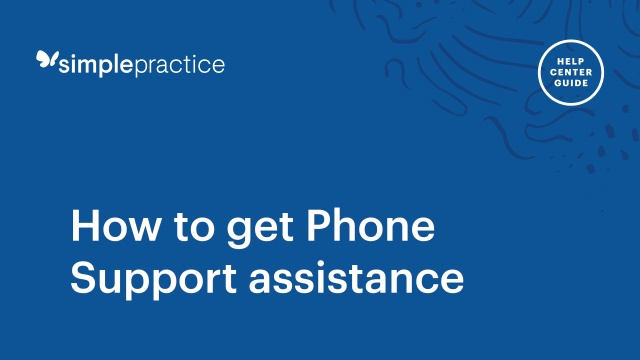  Phone Support