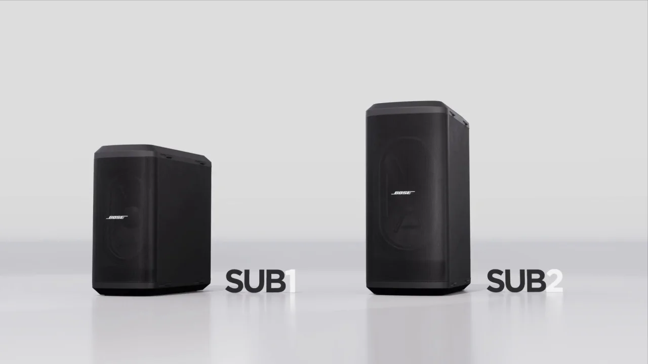 Sub1 &Sub2 Powered Bass Modules|Bose Professional Sub1 &Sub2 Powered Bass Modules|Bose Professional