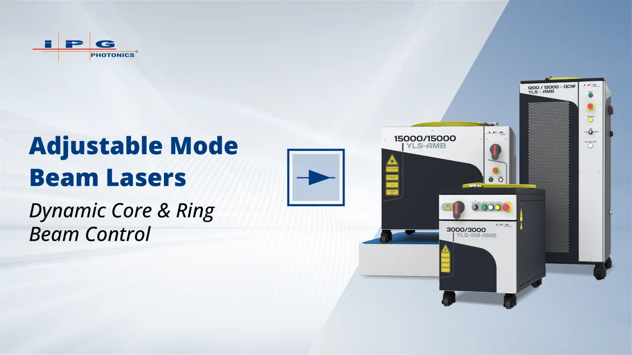 Adjustable Mode Beam SM, MM, QCW