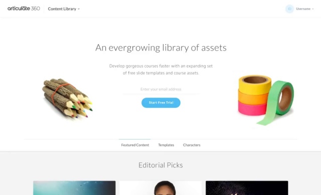 Get Free E Learning Templates And Characters With Your Articulate 360 Subscription Content Library 360 Articulate 360