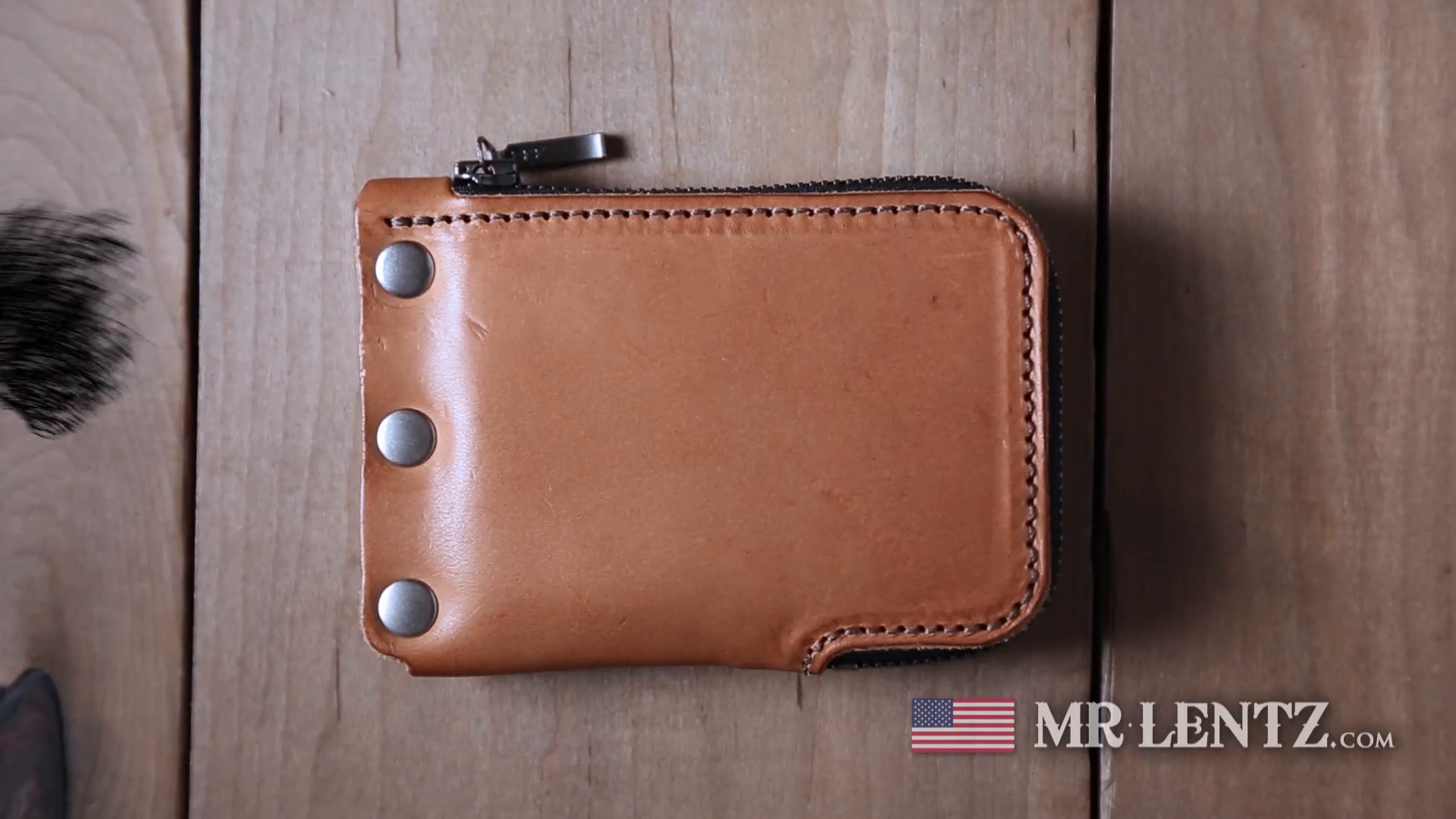 Card Pocket Wallet with Zipper