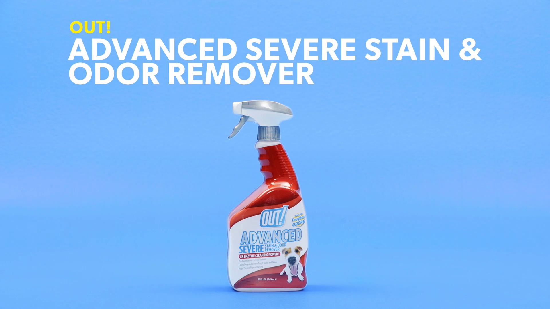 Out advanced severe outlet stain and odor remover