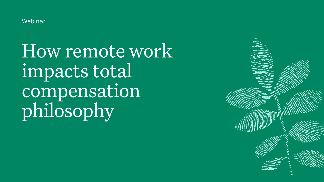 How remote work impacts total compensation | Greenhouse