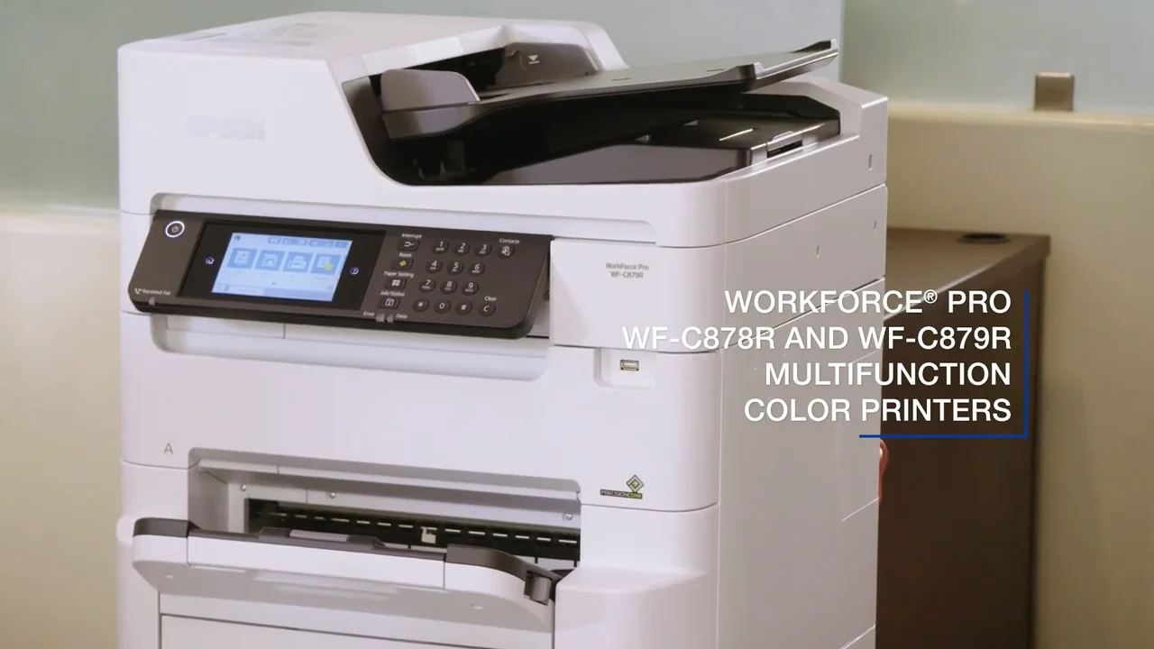Epson WF-C879R Low-cost Color Printers That Streamline Workflow Efficiencies
