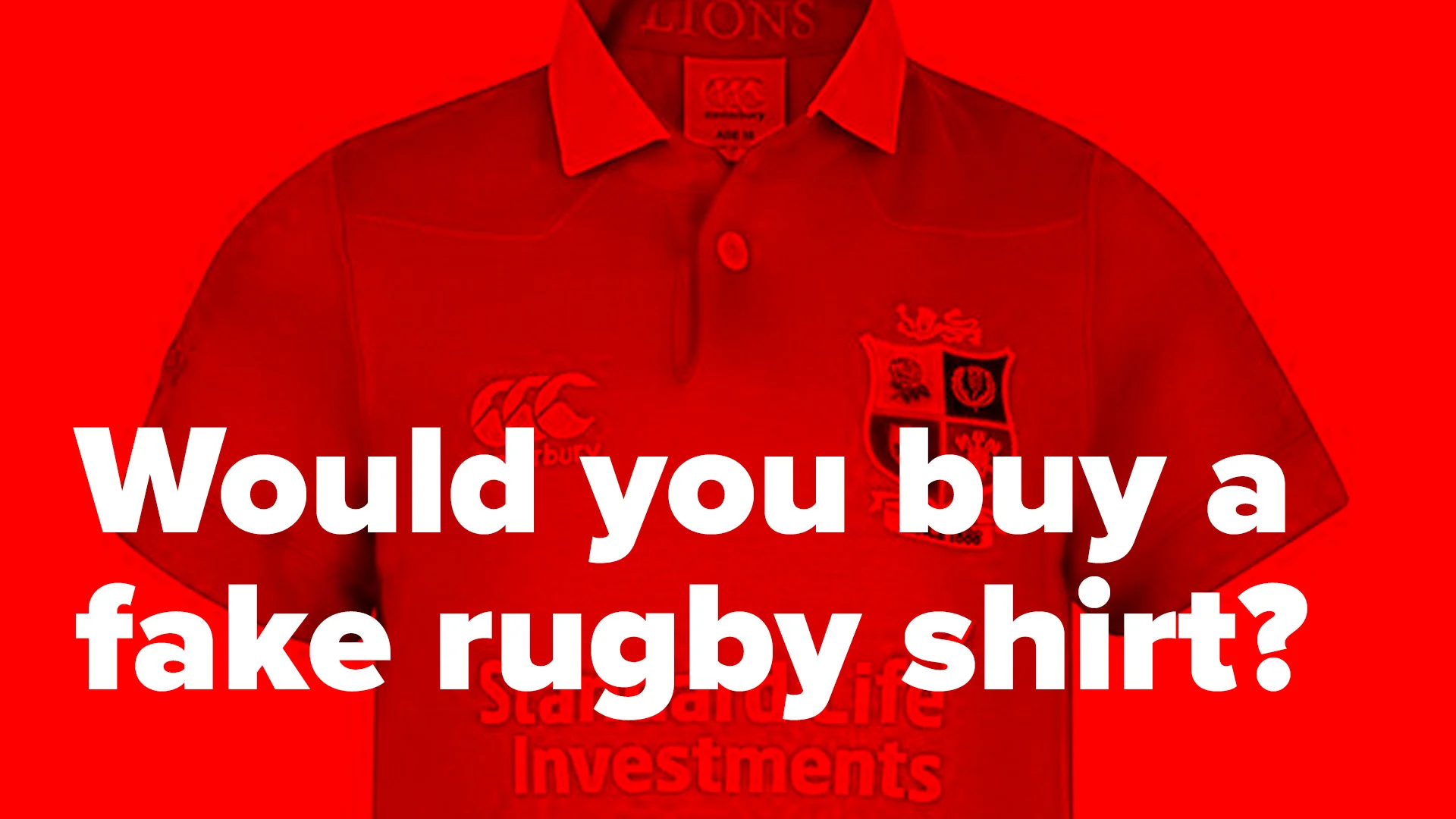 Fake Six Nations rugby jerseys, the price of popularity?
