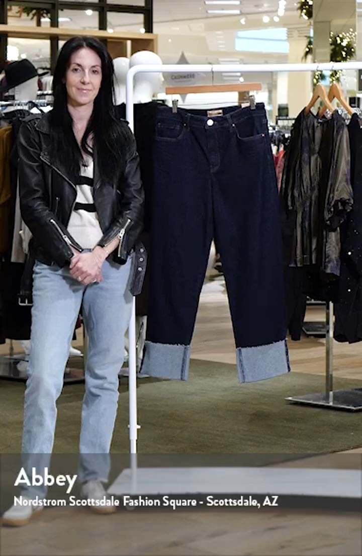 KUT from the Kloth Faye Cuffed Bootcut Jeans | Nordstrom