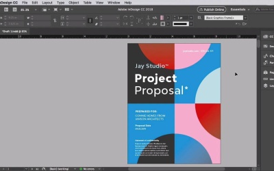 How to Design a Project Proposal in Adobe InDesign - What Is a Project ...