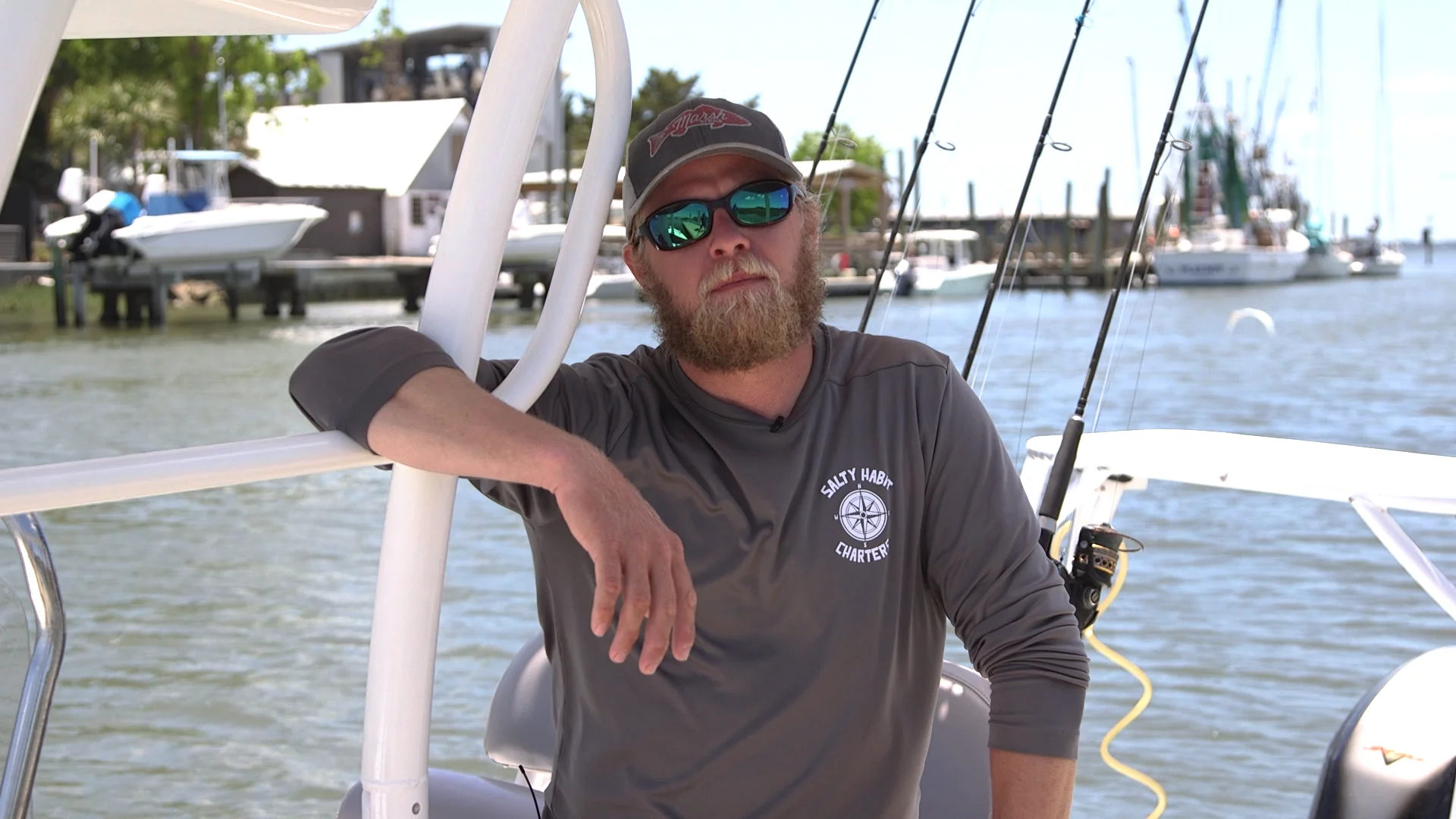 Business Card: Salty Habit Charters