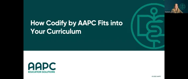 Aapc Codify Example.pdf How Codify by AAPC Fits into Your Curriculum - AAPC
