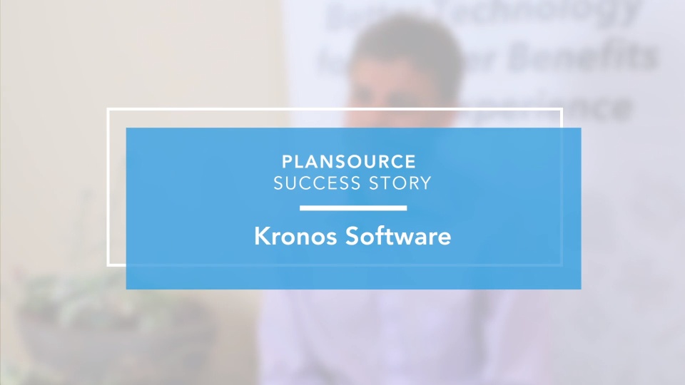 Kronos Incorporated - Customer Success Story (David Gilbertson - VP, Strategy & Operations)