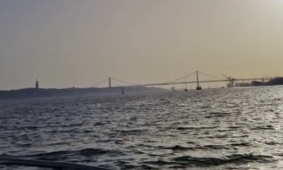 We had an amazing boat tour in Lisbon!