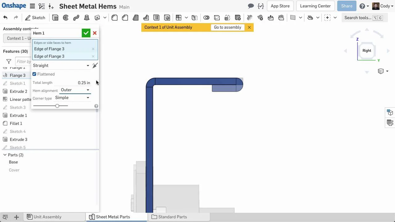 Reduce hatch scale in drawings — Onshape