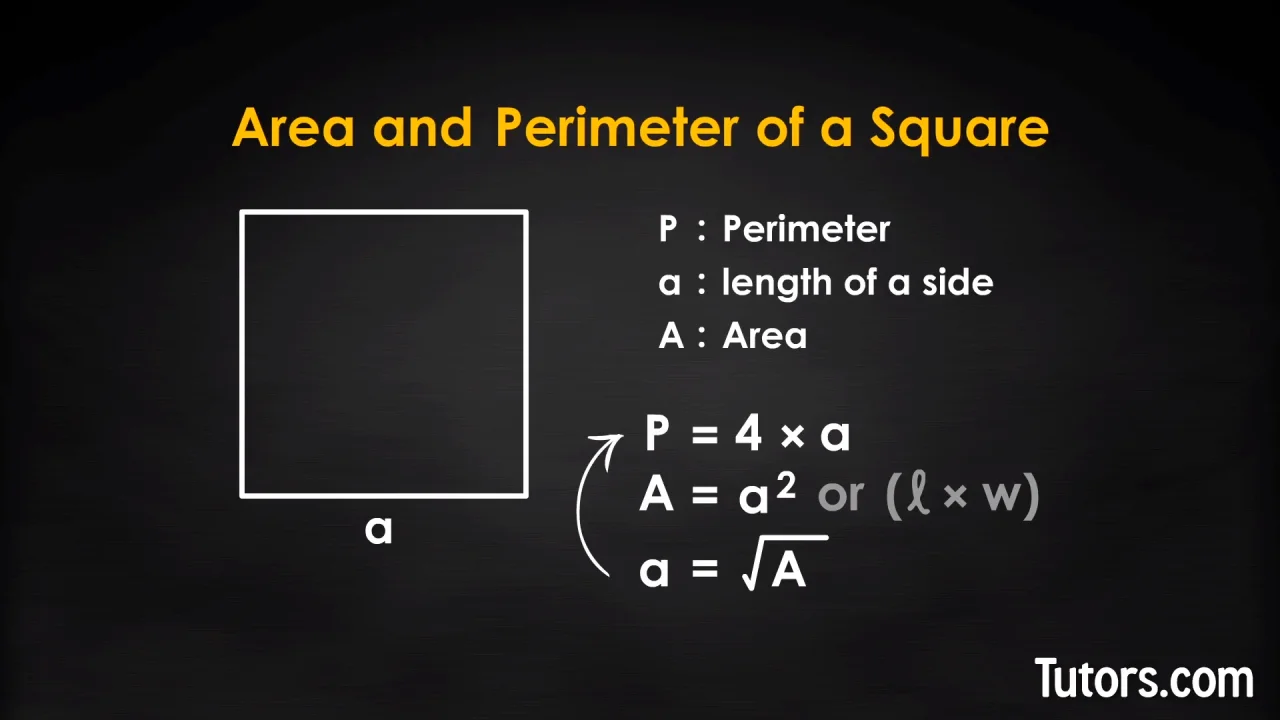 Perimeter Of Square How To Calculate Perimeter Of A Square? Examples ...