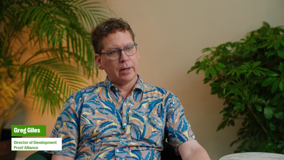 Proof Alliance - Customer Success Story (Greg Giles - Director of Development)