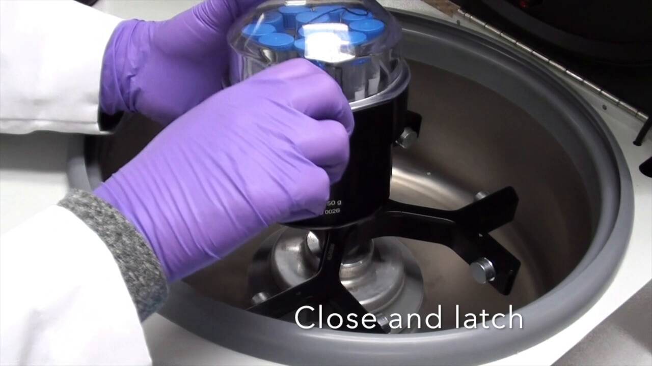 How To Install A NuWind Centrifuge Bucket Lid Video NuAire