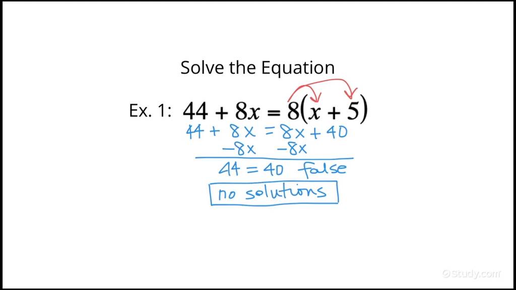 Solving Equations with Zero Solutions | Algebra | Study.com