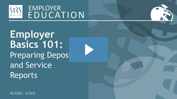 Thumbnail for the 'Preparing Deposit and Service Reports' video.