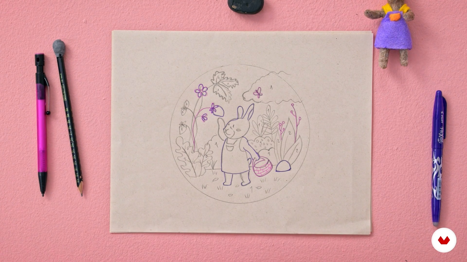 Brincando a ilustrar