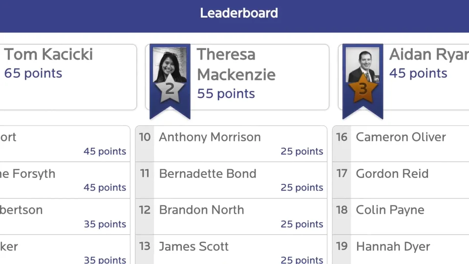 Inspire Attendees to Climb the Gamification Leaderboard