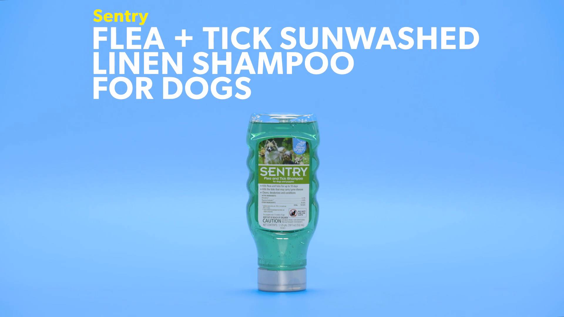 Sentry flea outlet shampoo