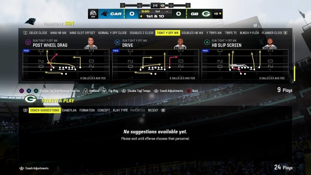 Doubles Off Close Wk - Madden 24 Playbooks