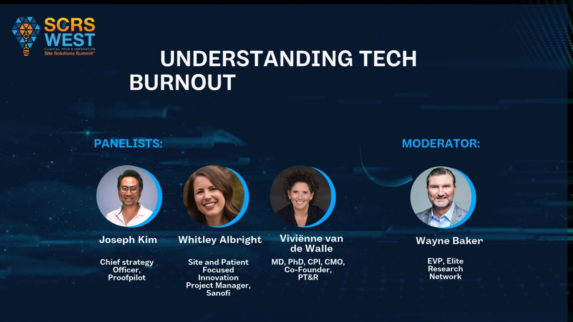 ProofPilot | SCRS W Panel Discussion: Understanding Tech Burnout at the Site Level
