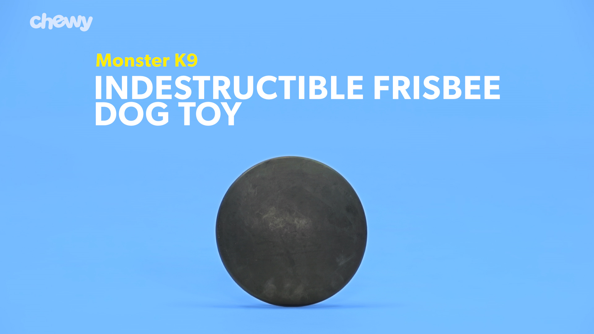 Indestructible frisbee dog clearance toy