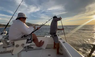 Good fishing once underway \u2014 dockside by experience needs work