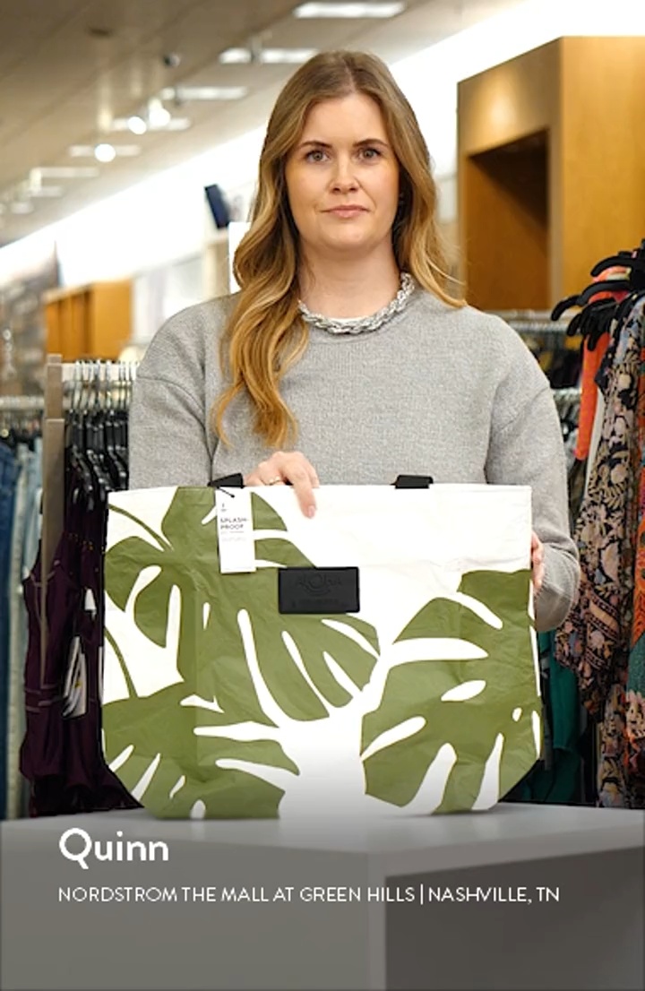 Aloha Collection Day Tripper Monstera Water Resistant Tyvek® Tote