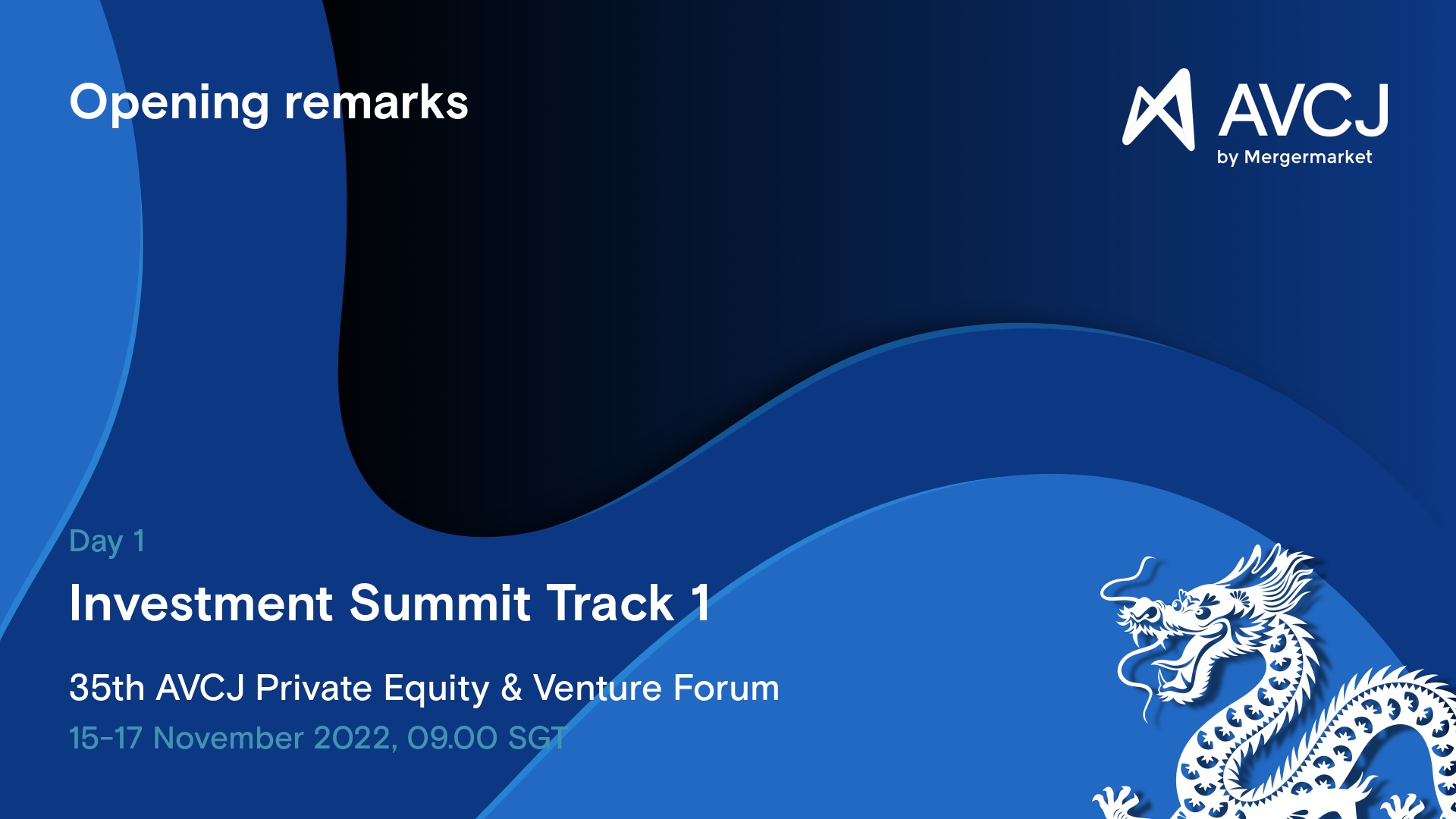 Investment Summit Track 1 ION Analytics Community