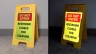 Reflective Stand Up Floor Signs