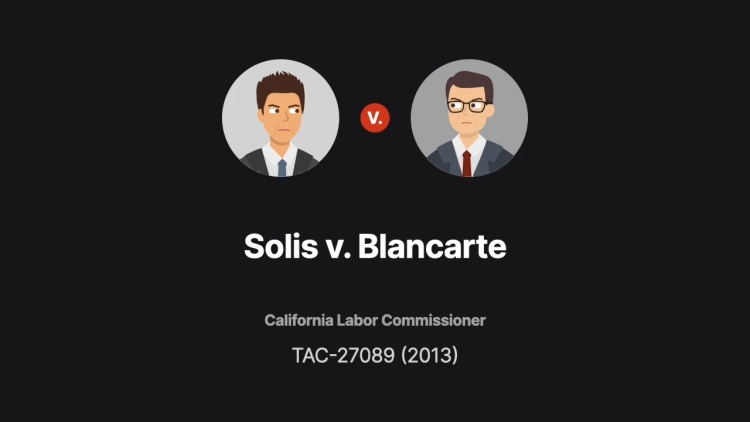 Solis v. Blancarte