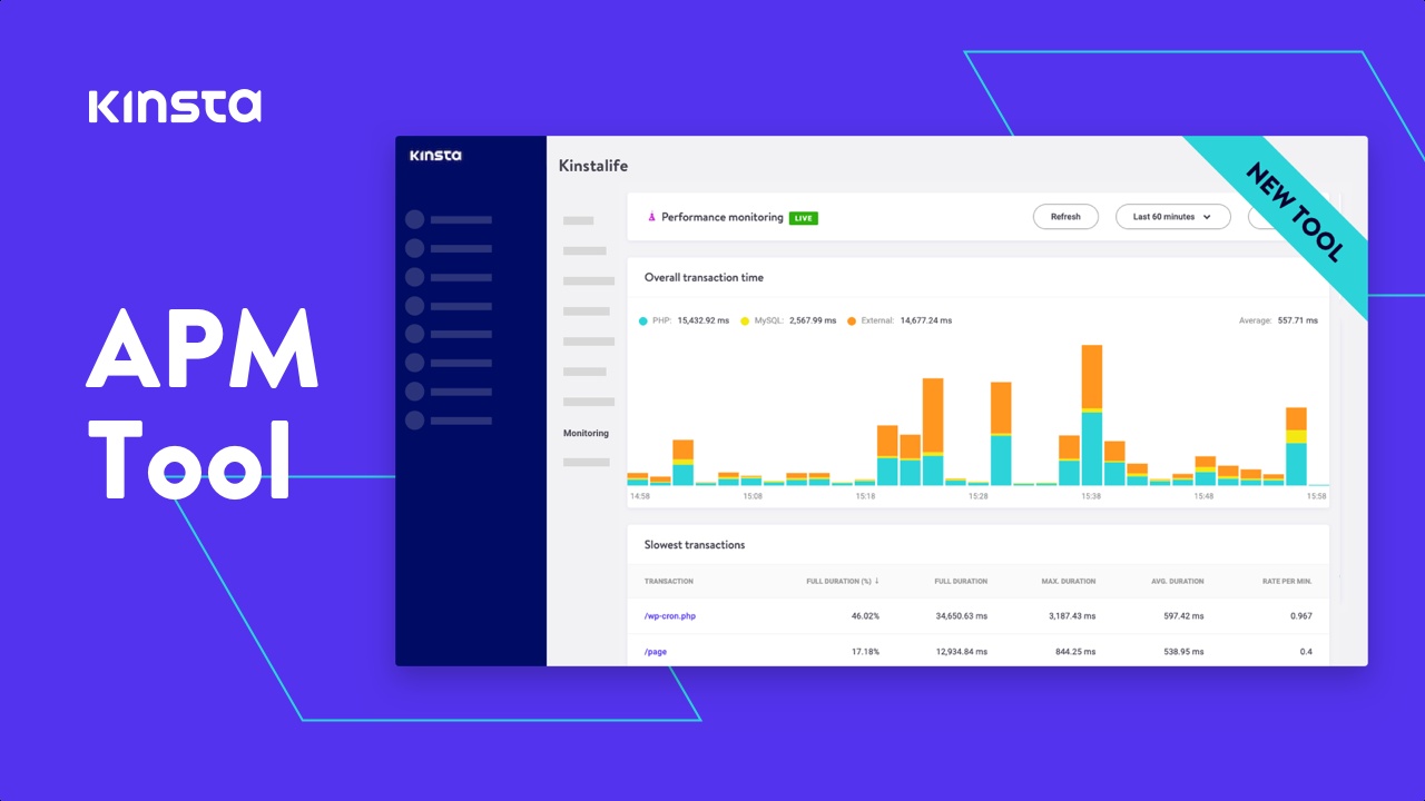 Kinsta s New Application Performance Monitoring APM Tool