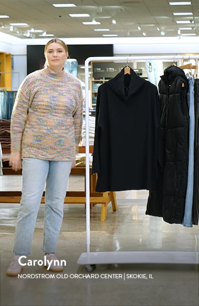 Eileen Fisher Cowl Neck Knit Top Nordstromrack