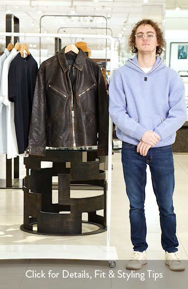 AllSaints Starday Leather Jacket | Nordstrom