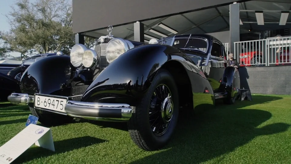 自動車 Racing Mercedes 540-k The 1937 Mercedes-Benz 540K Special Roadster shown by Jim