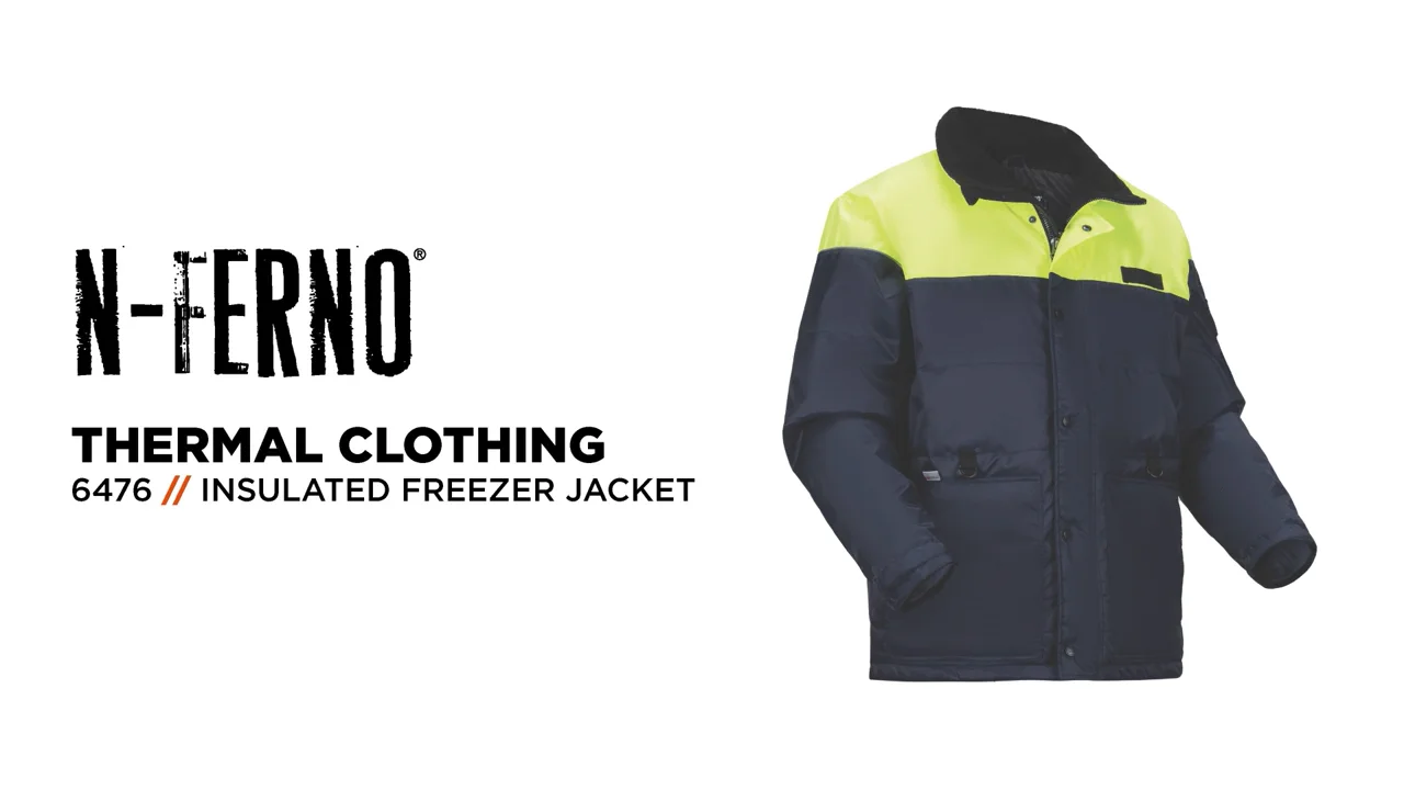 Layer Up with N-Ferno 6476 Insulated Freezer Jacket for Extreme