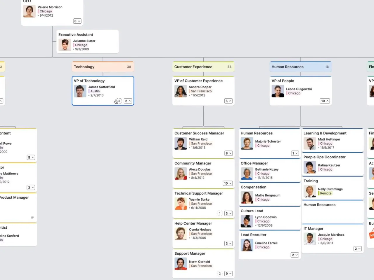 organogram chart