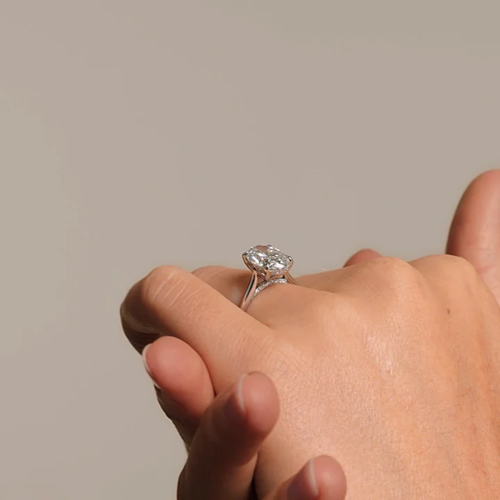 18K Yellow Gold Dawn Diamond Ring