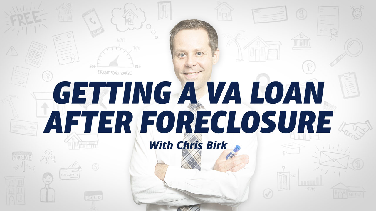 Can you buy a foreclosure with a va hot sale loan