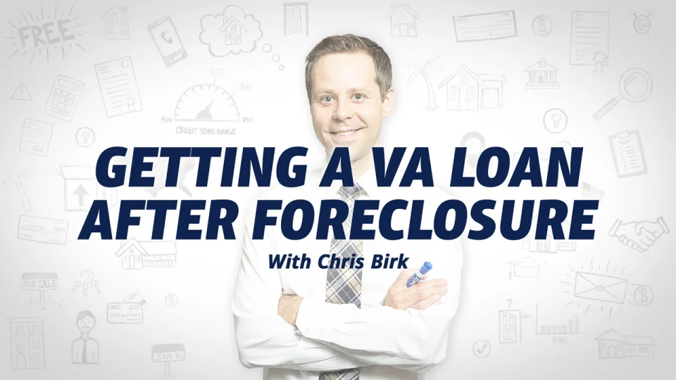 Can i buy a foreclosure with a va hot sale loan