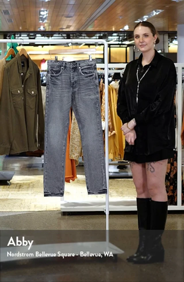 PURPLE BRAND Faded New Slate Straight Leg Jeans | Nordstromrack